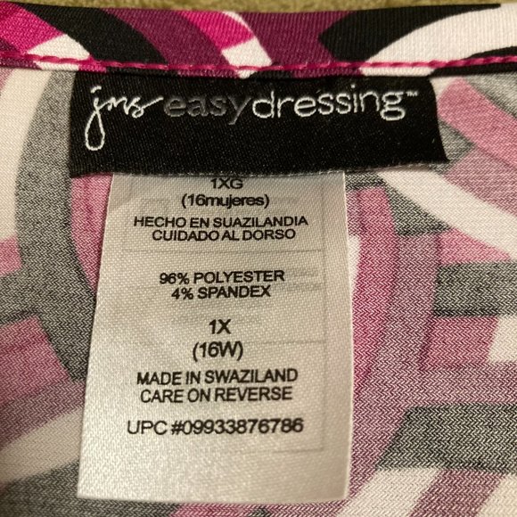 NWOT Just My Size Easy Dressing Sleeveless Top Blouse Size 1X - Picture 6 of 7